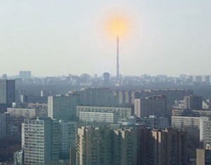 Un semáforo gigante en Moscú indicará el estado de ánimo de Putin