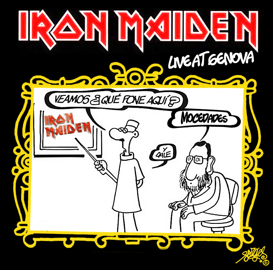 Forges hará la portada del nuevo disco de Iron Maiden | El Mundo Today