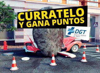 Los accidentes espectaculares añadirán puntos al carné