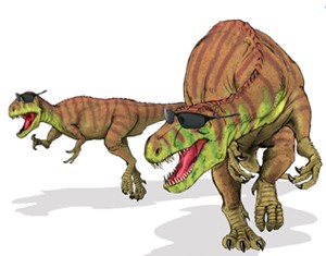 Descubren el fósil de un dinosaurio que «iba de chulito»