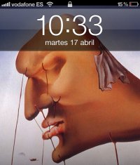 Descubren una pintura de Dalí en un iPhone