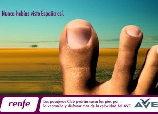 Los pasajeros de la clase Club del AVE podrán sacar los pies por la ventanilla