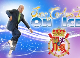 Juan Carlos I sobre hielo