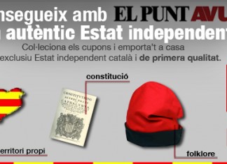 Una promoción del diario Avui regalará un Estado independiente