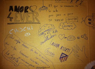Unos dibujos hallados en una carpeta muestran que los adolescentes entienden conceptos abstractos como «amor»