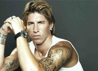 Sergio Ramos expone sus tatuajes en el Museo del Real Madrid