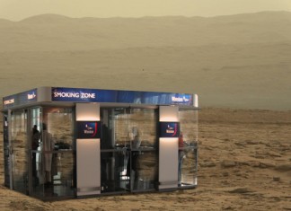 El Curiosity encuentra al fin una zona de fumadores en Marte