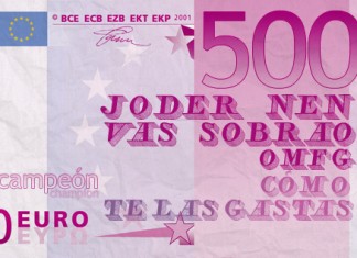 Los nuevos billetes de 500 euros incluirán frases como «Vas sobrado» o «Cómo te las gastas»