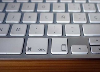 Los nuevos teclados de Apple incorporan una tecla para comprar el nuevo iPhone