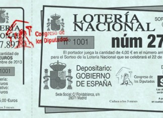 Rajoy anuncia a los españoles que ya hay Lotería de Navidad del Congreso