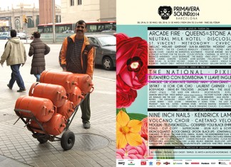 Un butanero con una llave inglesa, cabeza de cartel del Primavera Sound