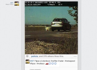 Tráfico empieza a subir las fotos de los radares a Instagram