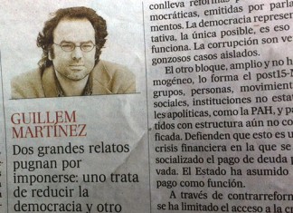 Articulista que reivindica el progreso usa la misma foto desde 1996