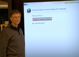 Bill Gates pregunta si nos va Internet o es cosa de su router
