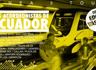El peruano Edgar Vásquez será el telonero de los Acordeonistas de Ecuador en su gira de la línea 3 del metro