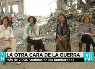 Israel ataca a los palestinos enviándoles a Ana Rosa Quintana