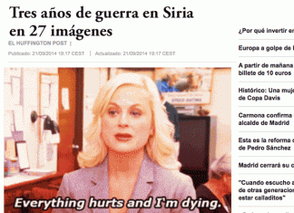 El Huffington Post resume la crisis de Siria en 27 desgarradores Gifs animados