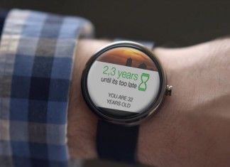 Un reloj inteligente señalará cuánto tiempo te queda para cumplir tus sueños
