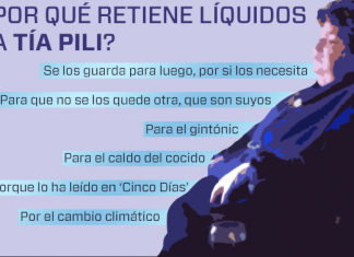 ¿Por qué retiene líquidos la tía Pili?