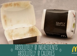 McDonald’s lanza una hamburguesa saludable con exactamente cero ingredientes