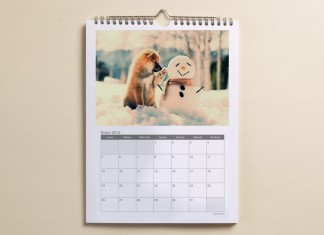 La foto bonita de un calendario obliga a mamá a detener el tiempo en enero para siempre