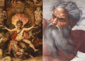 Dios y Satán quedan para pegarse
