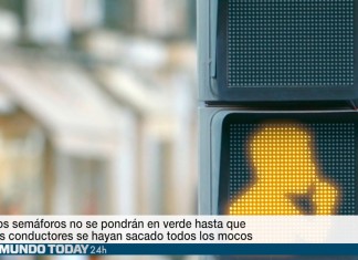 Los semáforos no se pondrán en verde hasta que los conductores se hayan sacado todos los mocos