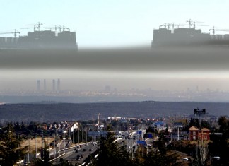 Las constructoras empiezan a edificar sobre la boina de contaminación de Madrid
