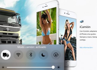 El iPhone se podrá poner en “modo camión” para que muestre chicas desnudas en el calendario