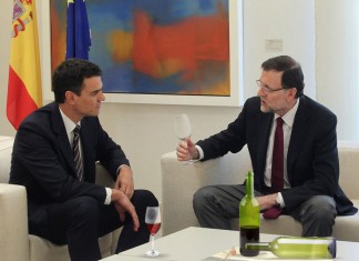 Sánchez, Rivera e Iglesias denuncian que Rajoy ha intentado emborracharles para formar gobierno