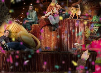 Manuela Carmena sustituye los tres Reyes Magos por tres mendigos