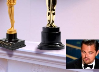 Leonardo DiCaprio tira a la basura delante de su sobrina el «Óscar al mejor tío» para colocar la estatuilla real