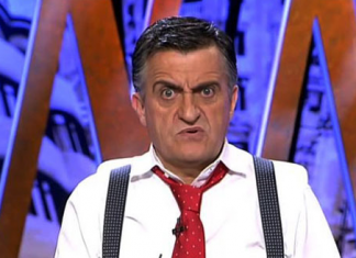 El Gran Wyoming, hundido al saber que el programa que presenta no es el telediario