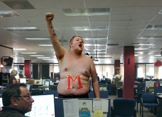 Un hincha sudado y sin camiseta, nuevo director del diario Marca