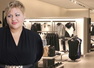 Dependienta de Zara, trasladada a la sección de tallas grandes