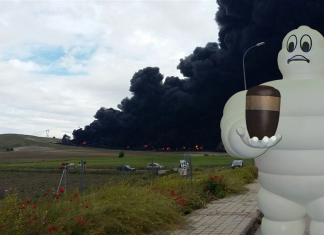 Michelin recibirá una urna con las cenizas de cada neumático quemado en el incendio de Seseña