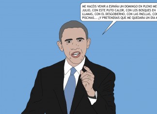 Obama visita España
