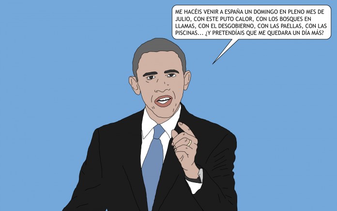 160710 Obama visita Espanya
