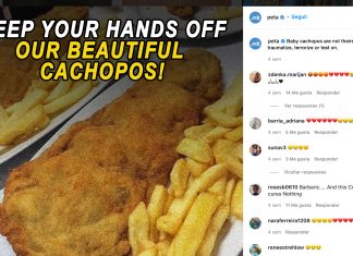 PETA admite que llevaba años protegiendo al cachopo pensando que era un animal