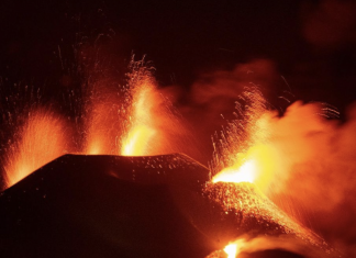 Los expertos concluyen que una colilla mal apagada en una cuneta originó el volcán de La Palma