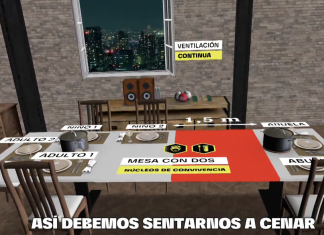 Cómo ubicar a tus diez familiares para la cena de Nochebuena que organizarás en tu piso de 20 metros cuadrados