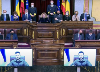 Zelenski interviene en el Congreso y un diputado del PP le grita “¡Vete al médico!”
