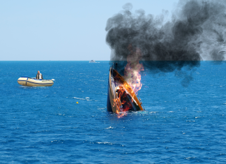 Se confirma que el rey emérito estaba desentrenado: ha hundido el barco a los siete minutos, matando a toda la tripulación