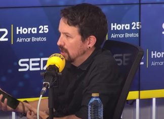 Tras el registro por parte de Yolanda Díaz de «Sumar», un despechado Pablo Iglesias borra la aplicación ‘Calculadora’ de su móvil
