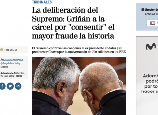 El diario El Mundo decide finalmente empezar a informar sobre corrupción