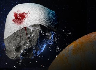 El asteroide contra el que chocó la sonda DART vuelve a su galaxia llorando, con una venda en la cabeza y exigiendo venganza