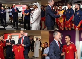 Felipe VI viaja a Qatar a apoyar a la Selección y Luis Enrique tiene la desfachatez de no sacarlo a jugar ni un solo minuto