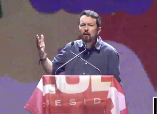 Un espontáneo llamado Pablo Iglesias protagoniza el último acto de Podemos y se convierte en la nueva gran promesa del partido