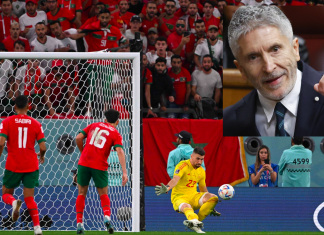 Marlaska niega que haya entrado ningún gol marroquí en la portería española