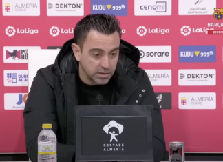 Tras perder frente al Almería, el Barça pregunta cuándo puede volver a comprar árbitros